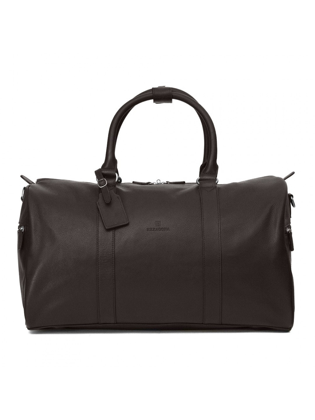 Pánská celokožená cestovní taška Hexagona Star – hnědá